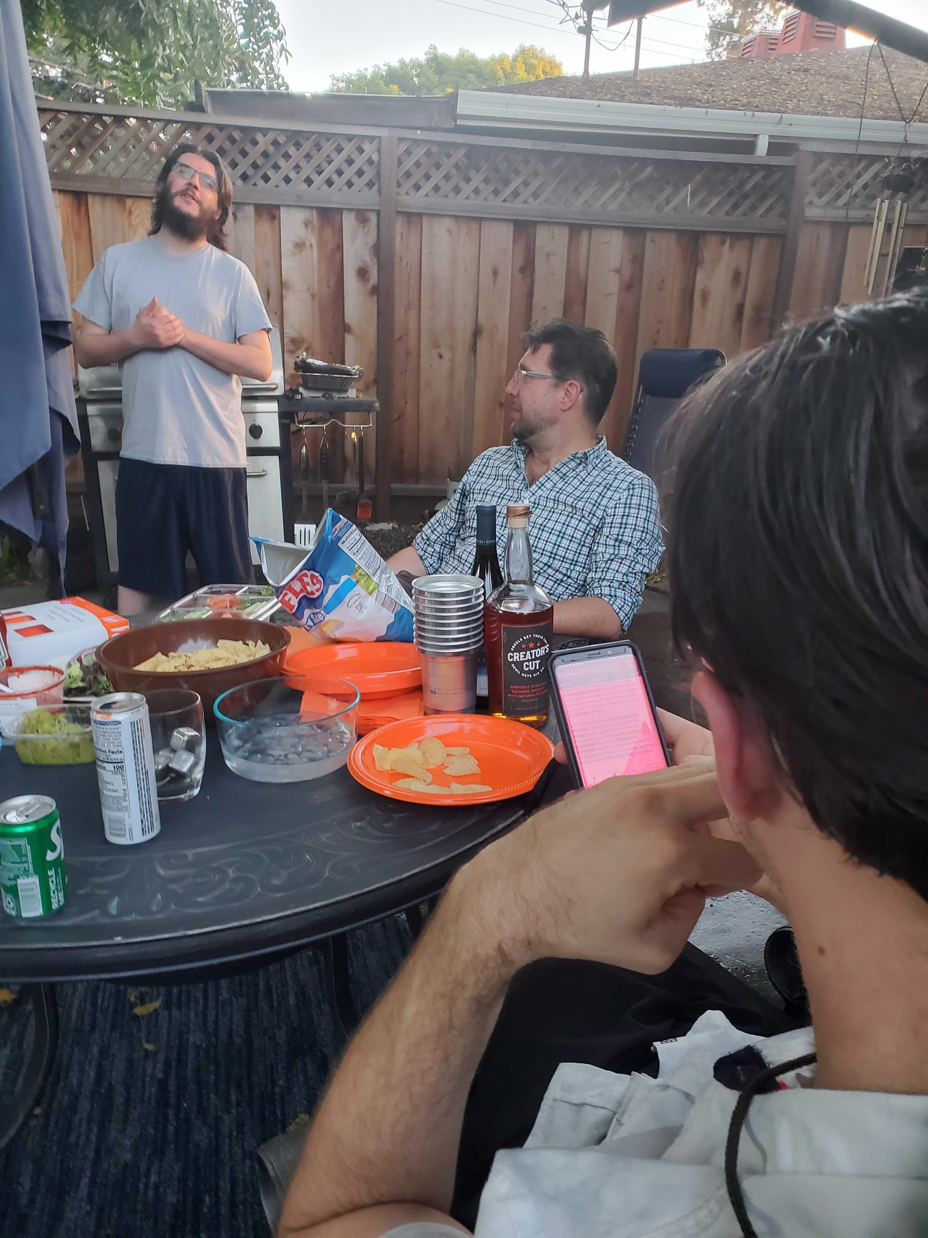Cooking and Socializing as a group!