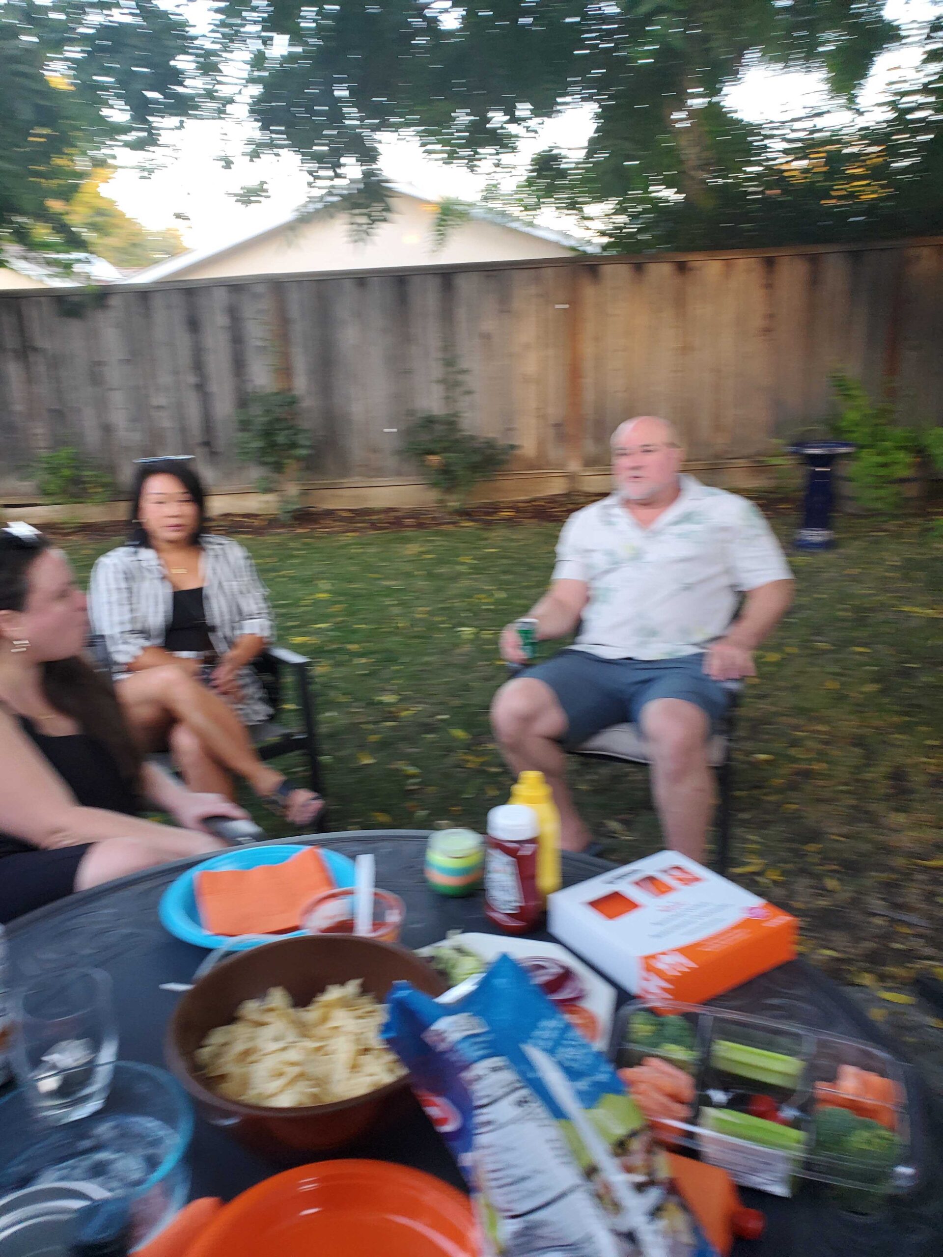 Team hanging out